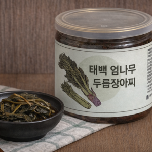 태백 엄나무(두릅) 장아찌(500g) / Pickled Taebaek Fatsia Sprout(500g)
