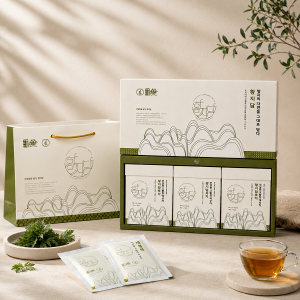 개똥쑥다차(100ml x 10개입 x 3박스) / Artemisia Tea(100ml x 10Pouches x 3Boxes)